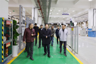 滨州职院到我?？疾旖涣?校党委书记刘子林参加座谈