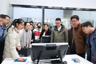 柳州铁一中学和防城港市北部湾高级中学到我校调研交流