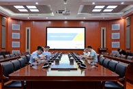 黎明职业大学到我?？疾旖涣?校长甘金明主持召开座谈会