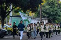 我校举行2025-2026学年大学生阳光体育冬季长跑活动启动仪式