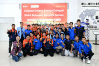 印尼南苏门答腊省副省长到我校看望印尼留学生