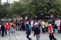 经济管理系举行新生跳大绳比赛
