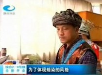 柳州电视台2013年5月14日《新播报》栏目播出我院艺术系马践老师