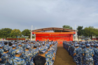 机电工程学院举行“青春奋进正当时，砥砺前行新征程”新学期主题升旗仪式