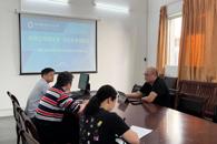 【大讨论】校领导深入科研处指导办学思想大讨论