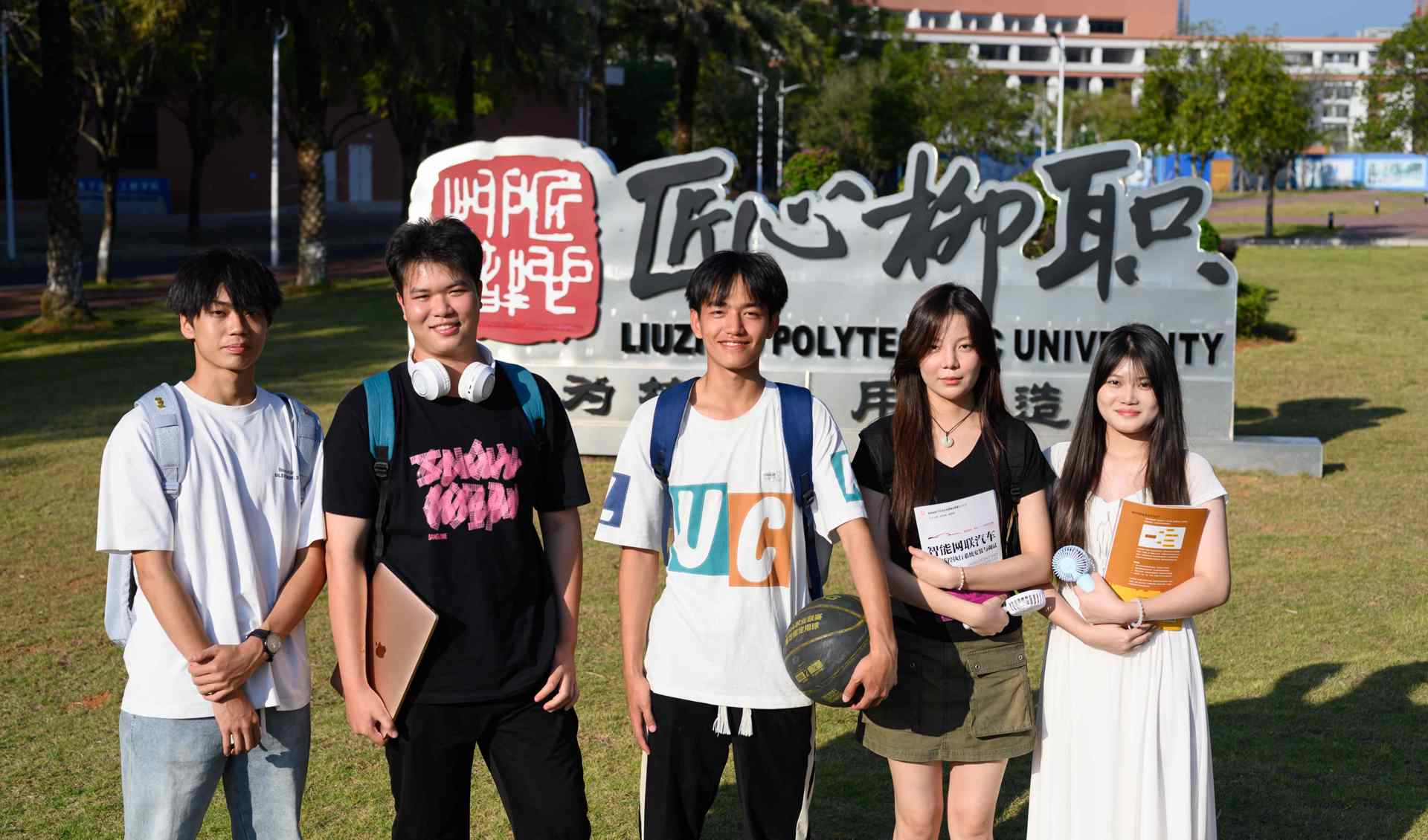 在匠心柳职前的学生