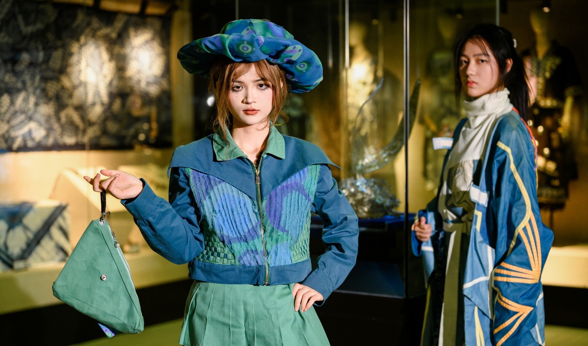 服装设计专业的学生