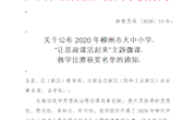我校马克思主义学院教师在2020年柳州市大中小学“让思政课活起来”主题微课教学比赛中获奖