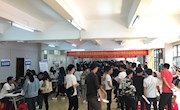 贸易与旅游管理学院首次尝试专场招聘会，受到企业和毕业生欢迎