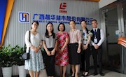 贸旅学院领导带队赴广西联华超市股份有限公司调研