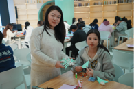 我校2025美育浸润系列之“指尖筑梦”艺术疗愈活动顺利开展