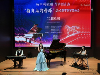我校学生参加“指尖上的奇?！?026年新年钢琴音乐会演出