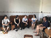 艺术学院暑期走访家庭经济困难学生