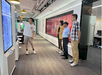 【访企拓岗促就业】校领导率艺术学院赴广州口可口可软件科技有限公司调研交流