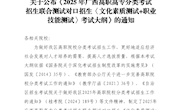 关于公布《2025年广西高职高专分类考试招生联合测试对口招生〈文化素质测试+职业技能测试〉考试大纲》的通知（含样题）