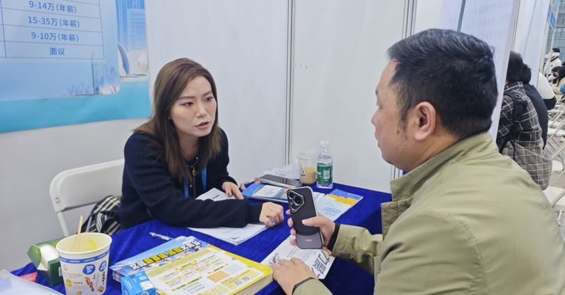 【访企拓岗促就业】精准对接企业需求 全力开拓优质岗位——我校成功参加“百万英才汇南粤”大型招聘活动